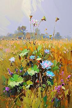 Flowers in the field